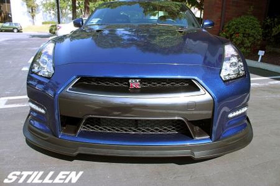 Fits 12-15 Nissan GT-R R35 Stillen Urethane Front Air Dam Lip
