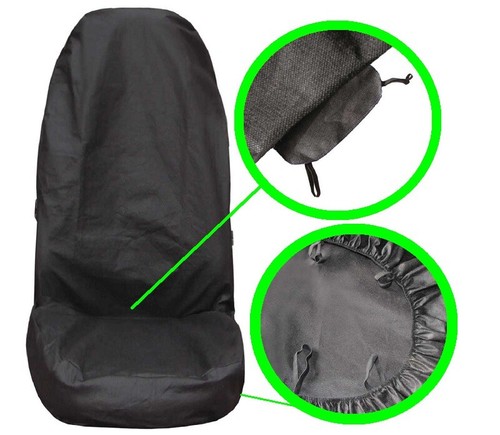 Housse De Siège Auto Double Pack - Protection Imperméable Et Lavable Pour Sièges Conducteur Et Passager