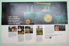 1967 John Deere 2020  Ad Features Marvin Godwin of Pelham Georgia