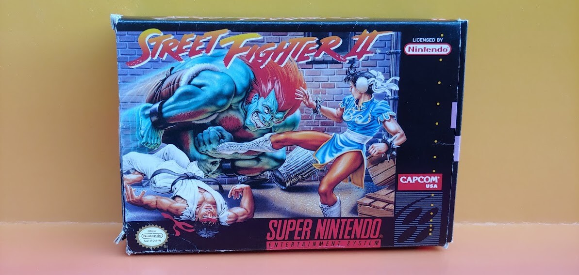 Street Fighter II Complete CIB Authentic Super Nintendo SNES Game