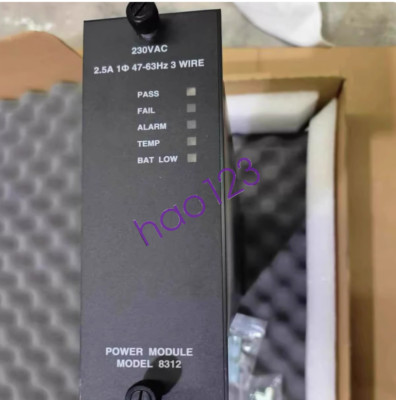 1PCS TRICONEX 8312 System power card TRICON NEW DHL/FedEx