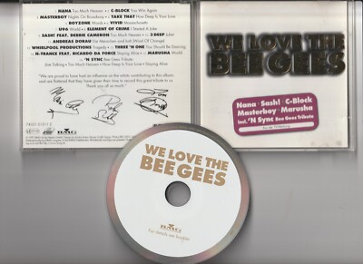 We Love The Bee Gees GER CD 1997 U96 Nana Marusha Take That Element Of Crime