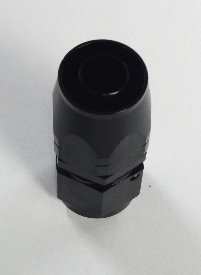 16AN -16AN Straight Stainless Braided Startlite Hose End Fitting Black 5 Pack  - Image 3 of 4