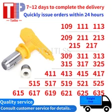 Airless Spray Gun Tips Nozzle for Titan Wagner Paint Sprayer Tool 109 - 635 New