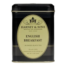 Harney & Sons Loose Leaf Black Tea, English Breakfast, 4 Ounce