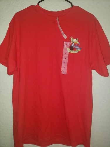 Two Cans are Better Than One Saddlebred Tshirt Red Size M Toucan Tropical Beer - Picture 2 of 4