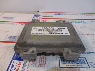   2008 COBALT COMPUTER ENGINE CONTROL ECU ECM MODULE YRHA 12618031 12612397 OEM