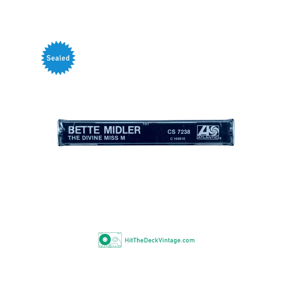 Bette Midler - The Divine Miss M Cassette Tape (1972) Club Ed Pop, Vocals SEALED - Image 3 of 3