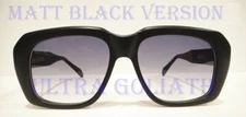 Ultra Goliath II Sunglasses Matt Black Vintage Ocean's 11 Casino Robert De Niro