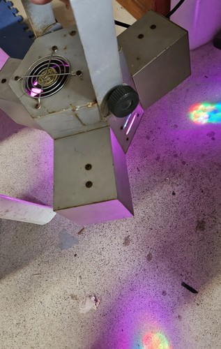 Vintage Claw Fish Disco / Rave Light Verhar. Dancing/Moving Lights.