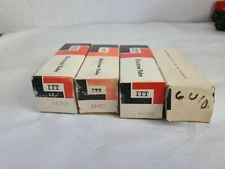 LOT 4 ITT 3CN3, 5HC7, 6KU8, 6U10 ELECTRONIC TUBES