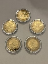 5 x 2 EURO Gedenkmünze Irland 2016 Osteraufstand in Münzkapsel