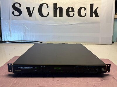 Evertz Microsystem HD2012 PassPort Multi Path Video Converter Frame Synchronizer
