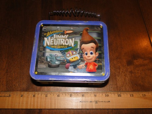 Jimmy Neutron boy genius metal lunchbox - Picture 2 of 5