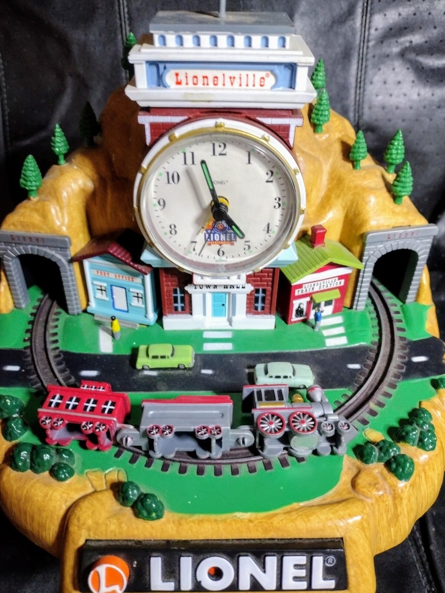 Lionel Trains 100th Anniversary Animated Talking Alarm Clock - See