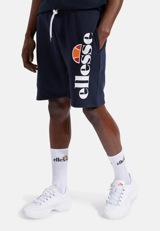 Pantalones Cortos Ellesse Para Hombre Bossini Hombres Pantalones Cortos Polares Azul Marino Foto 2 de 4