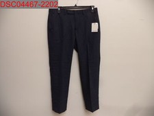 Stain, Calvin Klein Men's Navy Jerome Slim-Fit Dress Pants, Sz 36 622362982185