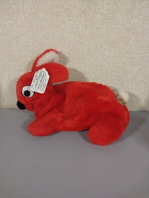 Vintage 1984 Lego Duplo Red Bunny, Rabbit, Dog Plush Bag W/ Zipper | eBay