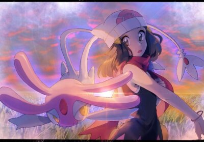 Pokemon anime nosutaal pok mon diamond pearl mesprit Pad Gaming Mat Desk