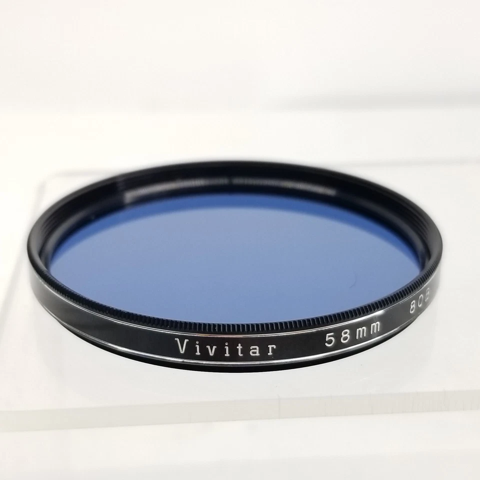 Vivitar 80B 80 B 58mm Filter Lens Camera Photography Accessory  - Image 2 of 4