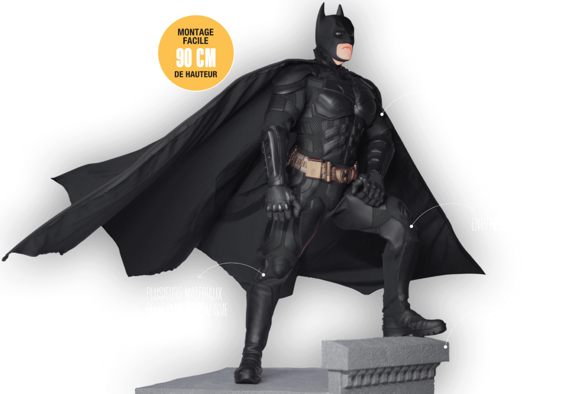 Build Batman The dark Knight n°1 New 90 cm + magazine | eBay