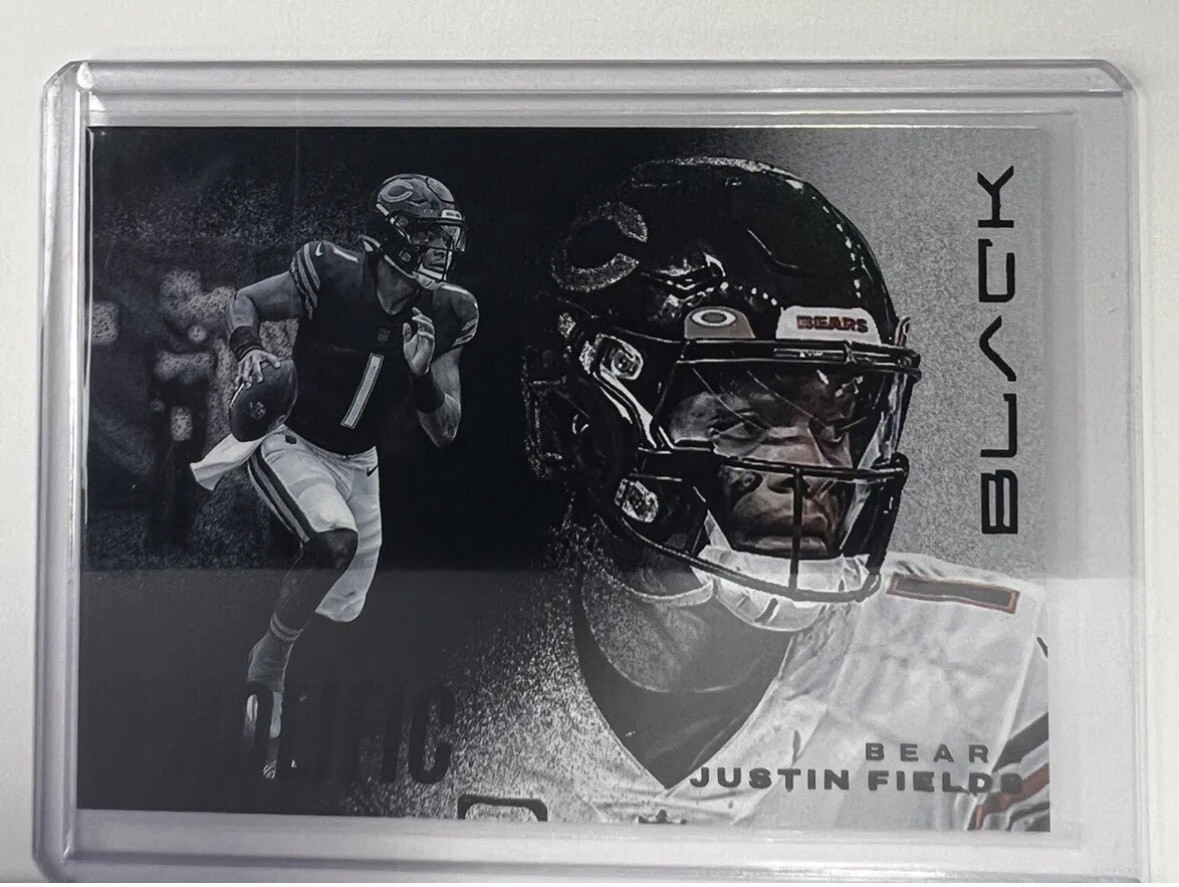 2023 Panini Black Prolific Justin Fields CASE HIT!!!