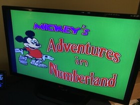 Mickey's Adventure in Numberland Nintendo NES Original - Cosmetically Flawed