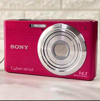 SONY Cyber-shot DSC-W610 Pink 14.5MP Digital Camera pink -90