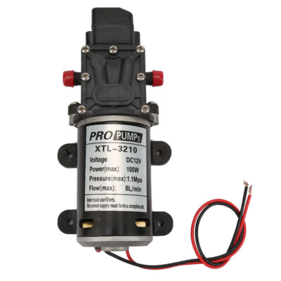 Elektrische Membran Selbstansaugende Hochdruckwasserpumpe Mit Druckschalter 12 V