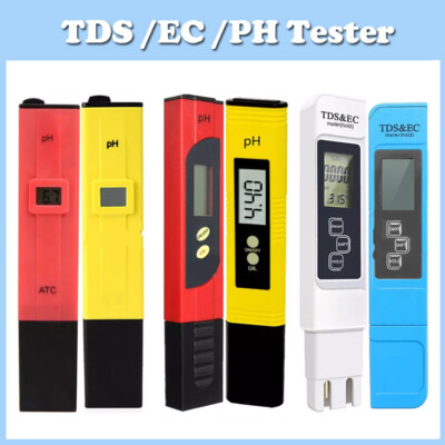 Digital PH Meter/TDS LCD Tester Lab/PH Testpapier for Aquarium Pool Hydroponic