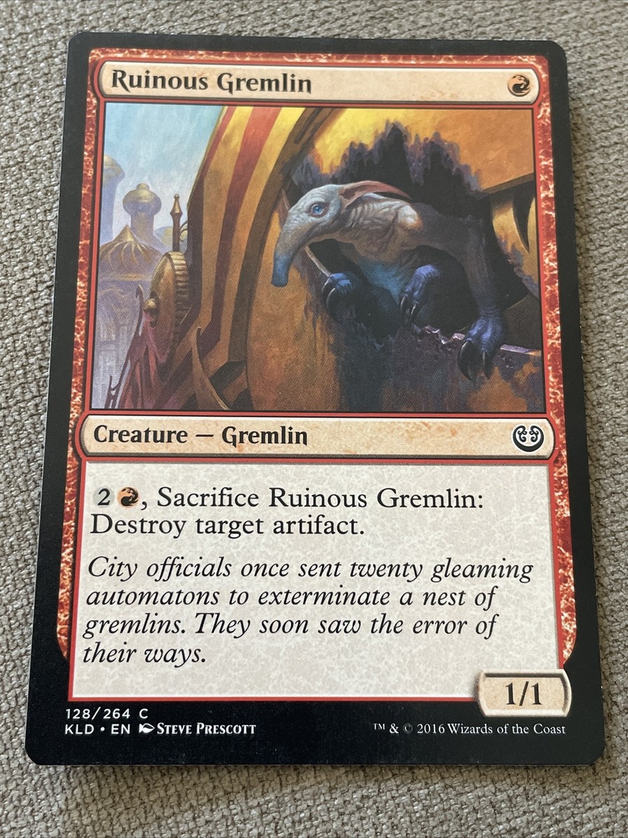 Ruinous Gremlin 128/264 Kaladesh Magic The Gathering MTG L10444*