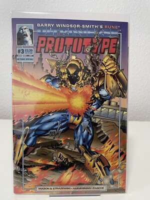 Ultraverse PROTOTYPE #3 Malibu Comics US Comic Heft bagged and Boarded