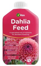 Vitax Dahlia Plant Feed Food Liquid Fertiliser Plants Healthy Growth Flowers 1L 10.50 per litre