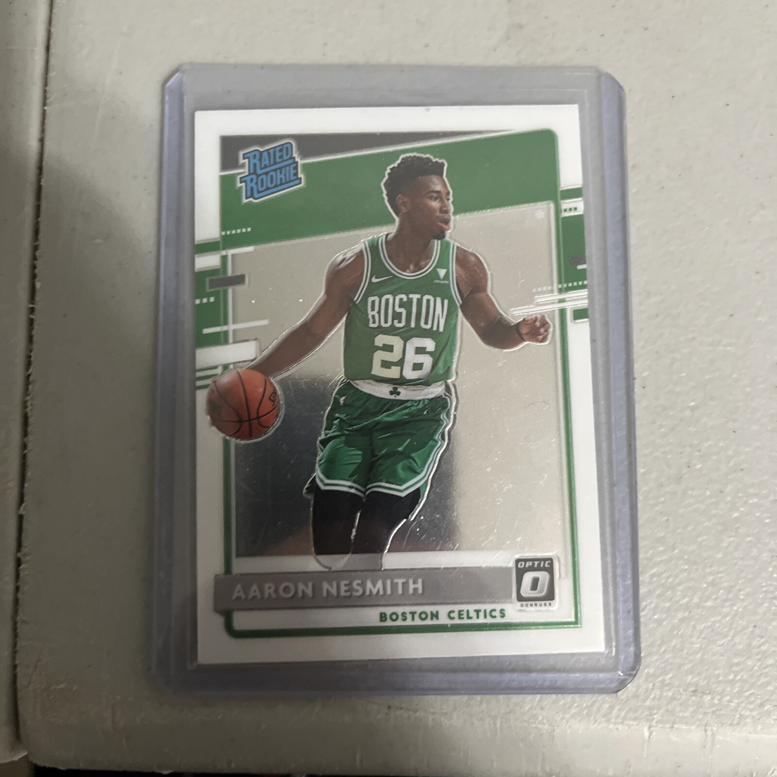 2020-21 Panini Donruss Optic Aaron Nesmith RC #164 Rated Rookie Boston Celtics