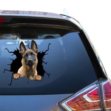 Funny Belgian Malinois decal,Vinyl decal,car decoration,Sticker dogs Lover