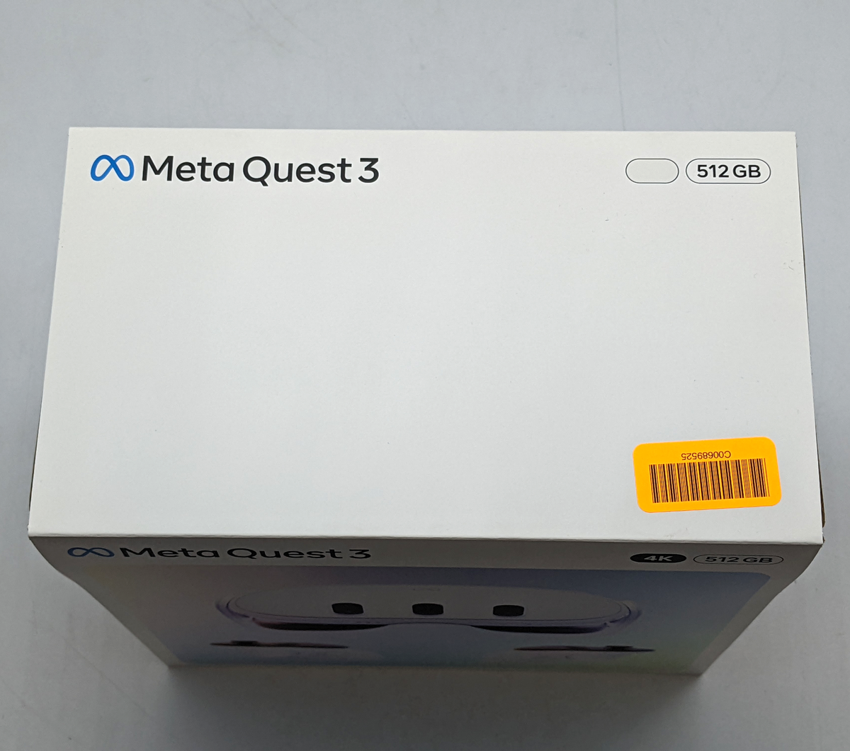 Meta Quest 3 Mixed Reality Headset 4K 512GB White SK-1000931