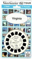 VIRGINIA 3d View-Master 3 Reel Packet NEW SEALED