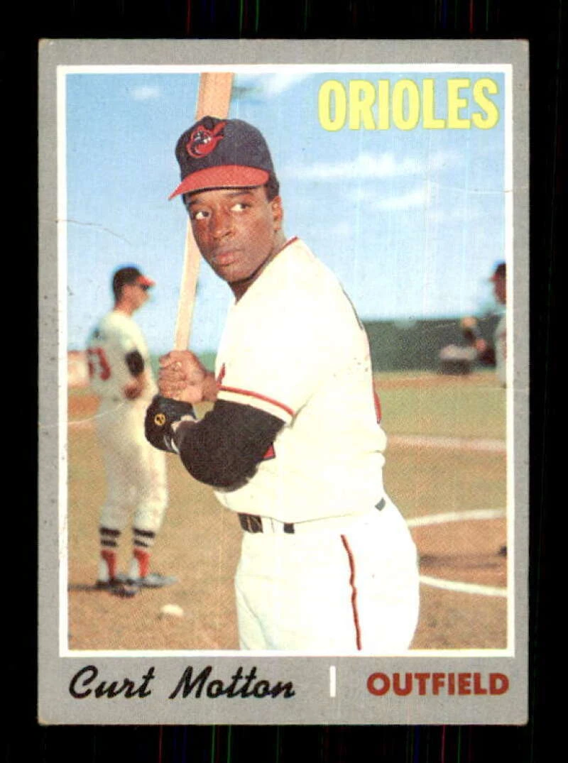 1970 Topps #261 Curt Motton GVG Orioles 515357
