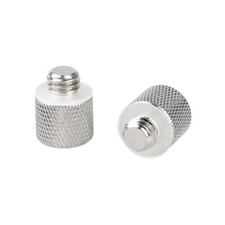 2Pcs CAMVATE 1/4" Female To 3/8" Male Thread Adapter for Tripod/Camera/QR Plate