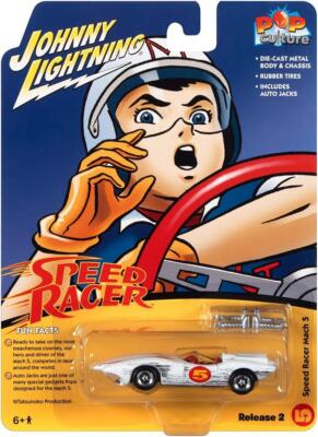 Johnny Lightning Speed Racer Mach 5 Diecast Modell Maßstab 1:64