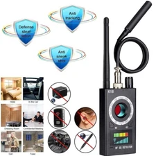 K18 RF detector Anti-spy Detector Hidden Camera GSM Audio Bug GPS Finder Scanner