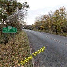 Photo 6x4 Wiltshire welcomes you near Burton Burton/ST8179 The B4039 fro c2013