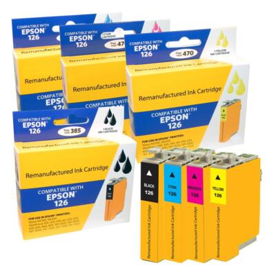 T127120-BCS-KD Epson-Combo-BCYM-T126 for Epson Stylus NX330