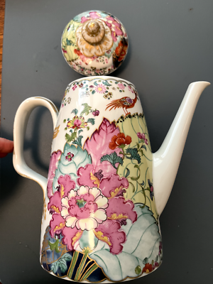 vista alegre tobacco leaf Mottahedeh Vista Alegre Tobacco Leaf Coffee Pot