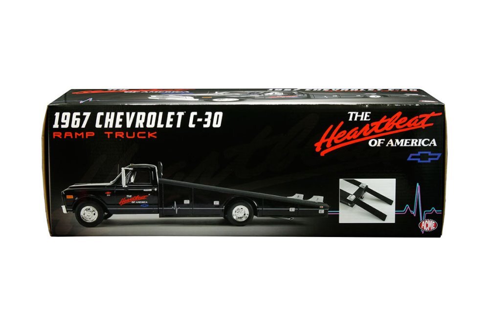 No227ミニカー1/18 CHEVROLET C-30 RAMP TRUCK 1/18 ACME 1967 Chevrolet C-30 Ramp Truck (Grumpy's Toy