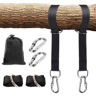 Schaukel Gurt Hängematte Baum Befestigung Karabiner bis 1000kg Zubehör