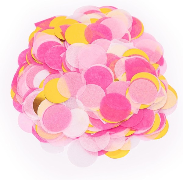 Vcostore 50G Konfetti Hochzeit Mehrfarbig, 6000 StüCk Konfetti Papier-image
