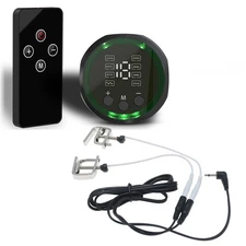 Metal Shock Nipple Clamps Electric Breast Clip Clit Clamp Adult Women BDSM Toy