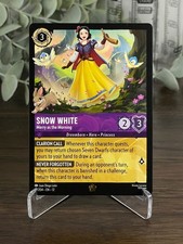 Snow White - Merry as the Morning 37/204 Legendary Wilds Unknown Lorcana NM