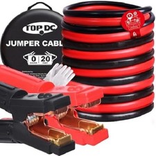 Jumper Cables Heavy Duty 0 Gauge 20 Feet 1000amp Booster Cables For Car Battery